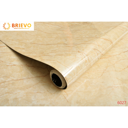 Thick Foam Self-Adhesive wall sticker, marble texture, big roll Size (17.5 in x 118 in)",oil-resistant and waterproof for bedroom, living room background, kitchen, bathroom.