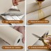 Thick Foam Self-Adhesive wall sticker,beige fabric texture, big roll Size (17.5 in x 118 in)",oil-resistant and waterproof for bedroom,living room background,kitchen,bathroom. Thick Foam Self-Adhesive wall sticker,beige fabric texture, big roll Size (17.5 in x 118 in)",oil-resistant and waterproof for bedroom,living room background,kitchen,bathroom.