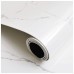 Thick Foam Self-Adhesive wall sticker, white marble texture, big roll Size (17.5 in x 118 in)",oil-resistant and waterproof for bedroom, living room background, kitchen, bathroom. Thick Foam Self-Adhesive wall sticker, white marble texture, big roll Size (17.5 in x 118 in)",oil-resistant and waterproof for bedroom, living room background, kitchen, bathroom.