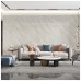 Thick Foam Self-Adhesive wall sticker, beige marble texture, big roll Size (17.5 in x 118 in)",oil-resistant and waterproof for bedroom, living room background, kitchen,bathroom. Thick Foam Self-Adhesive wall sticker, beige marble texture, big roll Size (17.5 in x 118 in)",oil-resistant and waterproof for bedroom, living room background, kitchen,bathroom.
